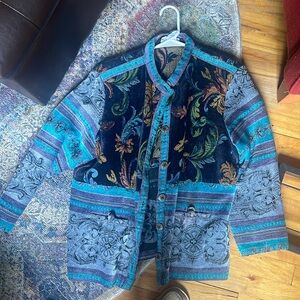 Vintage sag harbor floral button up